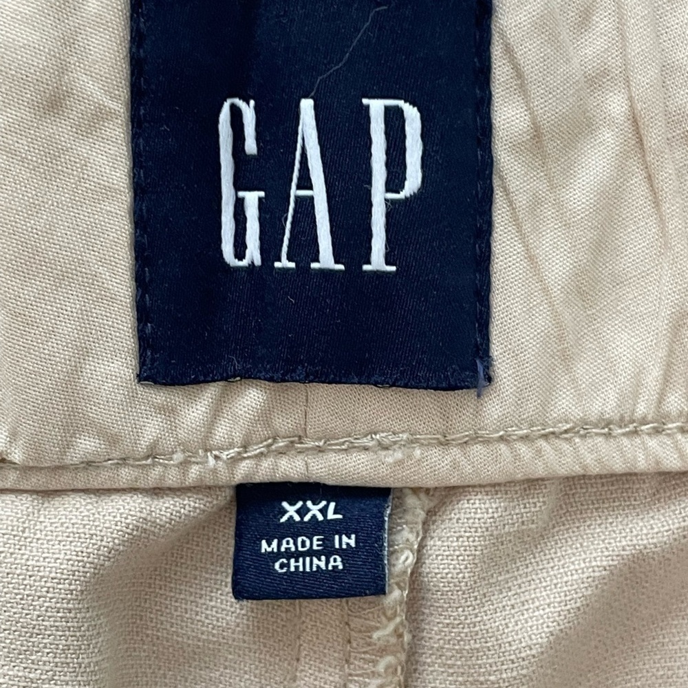 GAP TWILL CARGO PANT Elastic Waistband Size XXL - Picture 9 of 9